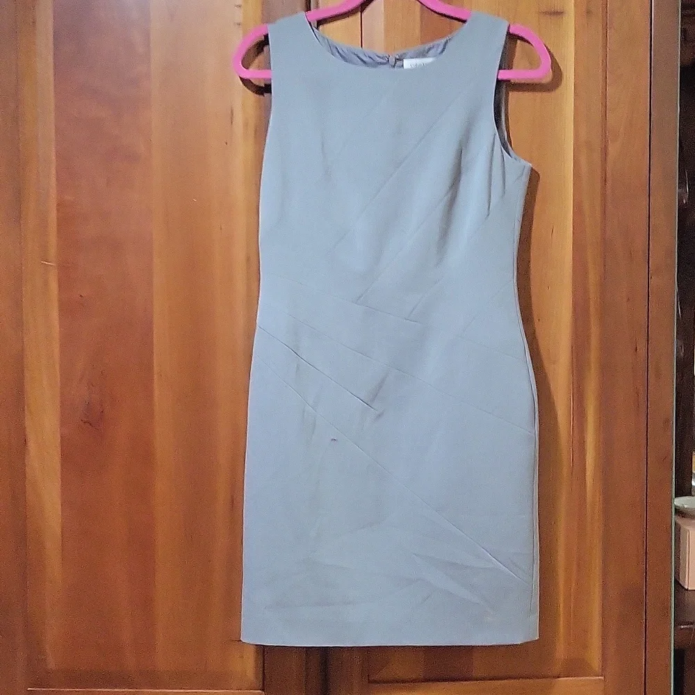 Business short dress greay - Picture 1 of 3